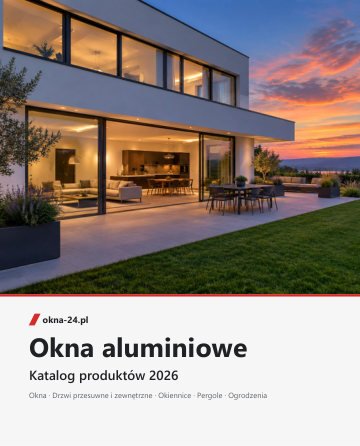 Okna i drzwi aluminiowe – okładka katalogu
