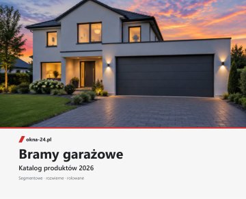 Bramy garażowe – okładka katalogu