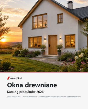 Okna drewniane – okładka katalogu