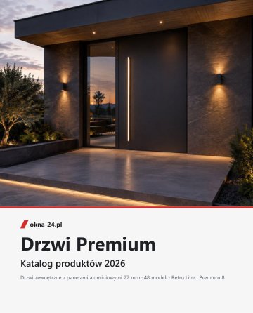 Drzwi wejściowe Premium (aluminium) – okładka katalogu