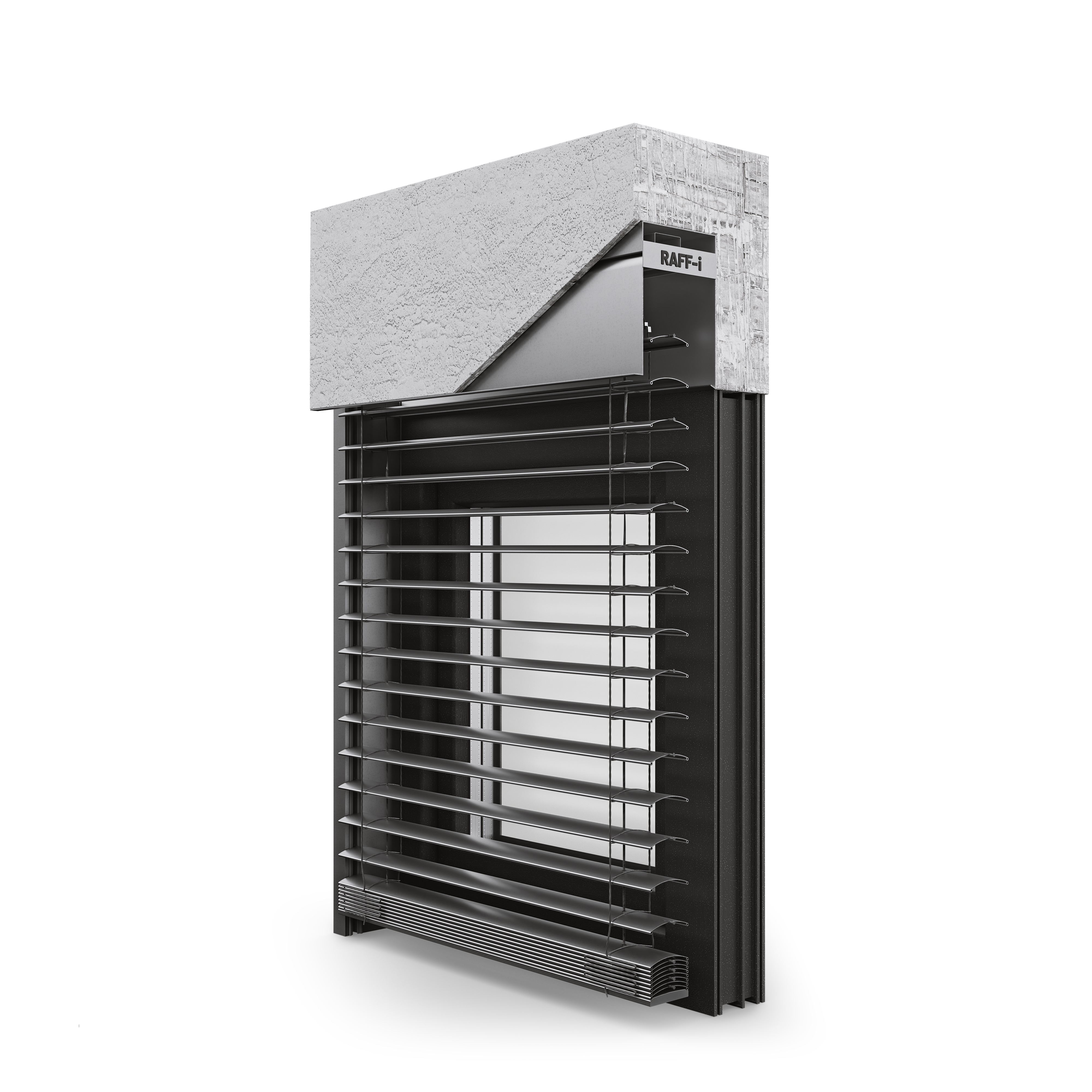 Raff I Adaptivkasten-Żaluzje fasadowe