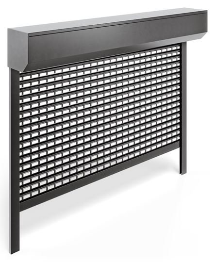Aluminiowa krata rolowana