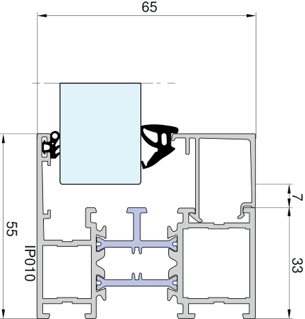 Aliplast Imperial – Rama 55 mm