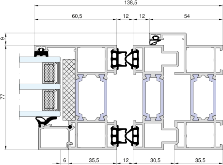 Aluprof MB-86 FoldLine HD